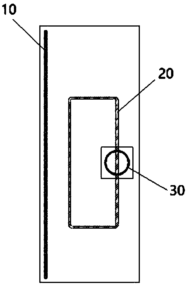 Identity card information acquisition device, identification system, door body