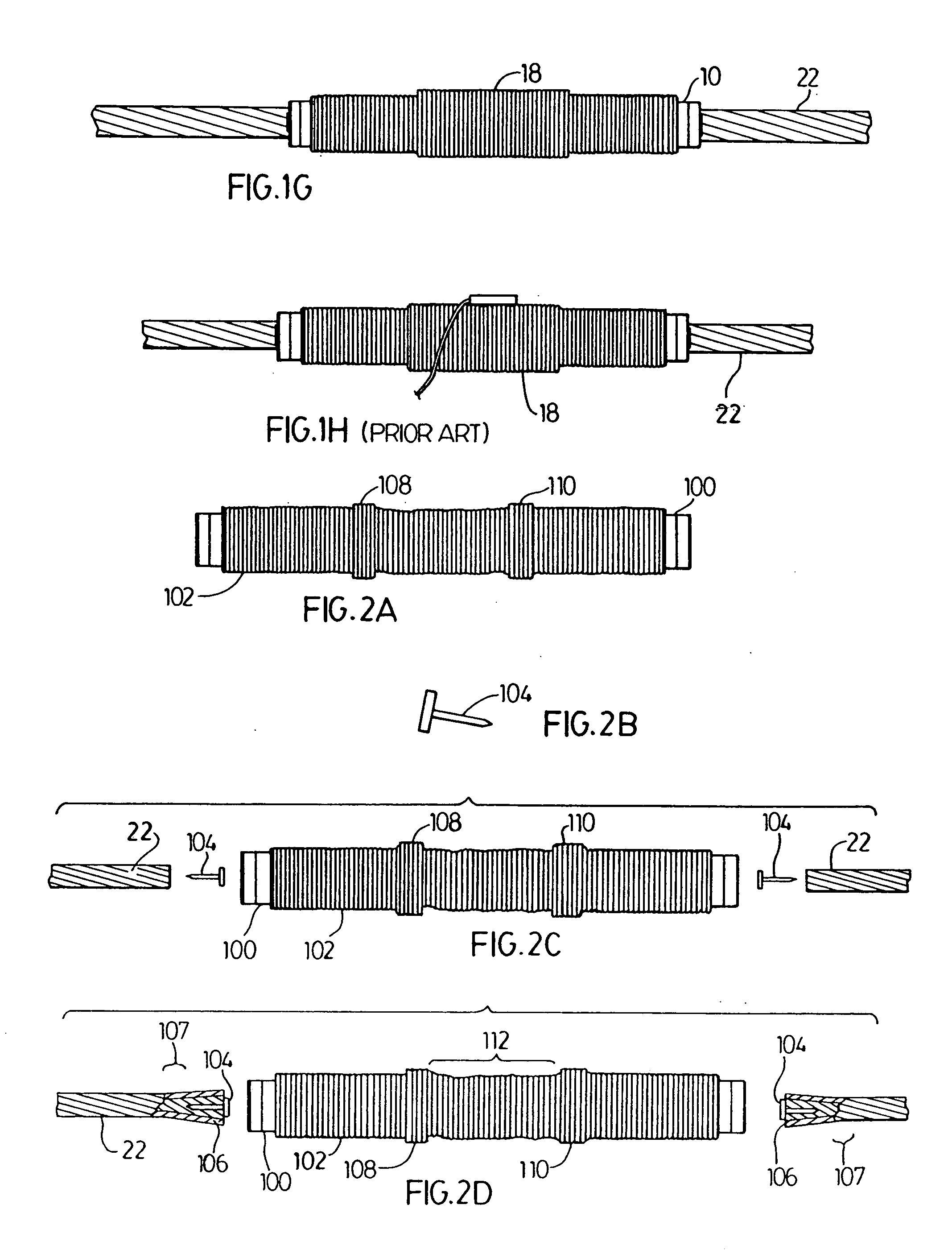 Method and apparatus for joining ends of wires and the like