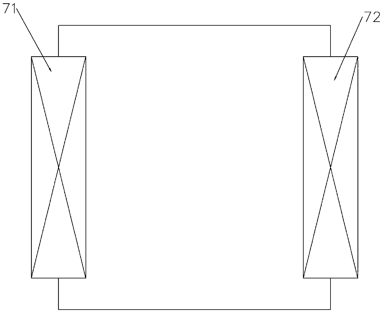 Compact flue gas white smoke elimination system