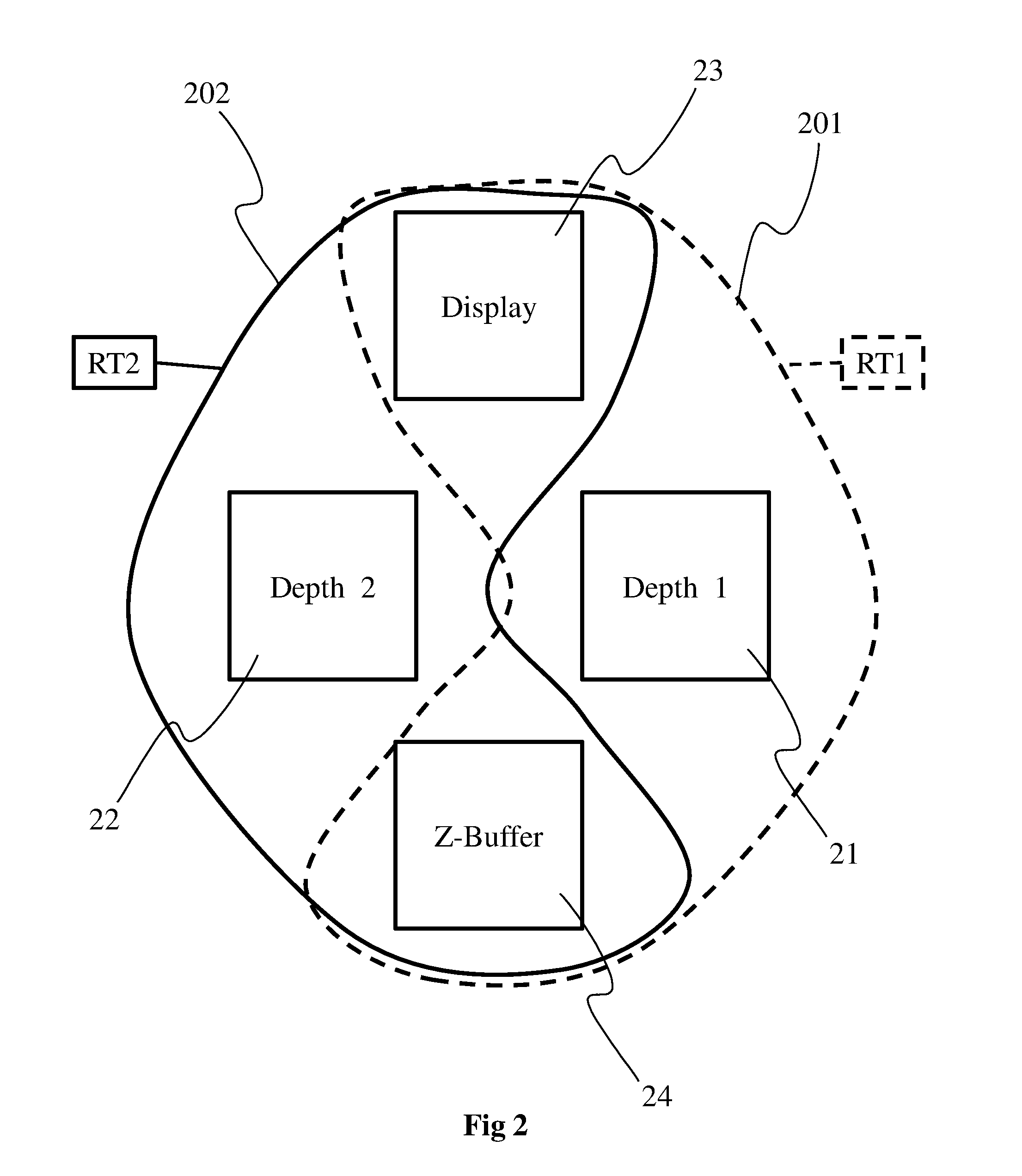 Method for estimation of occlusion in a virtual environment