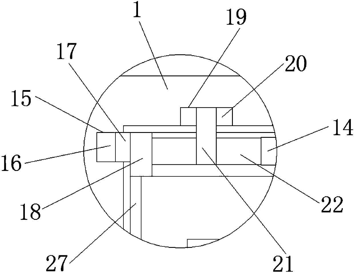 Beating device capable of achieving even beating in papermaking
