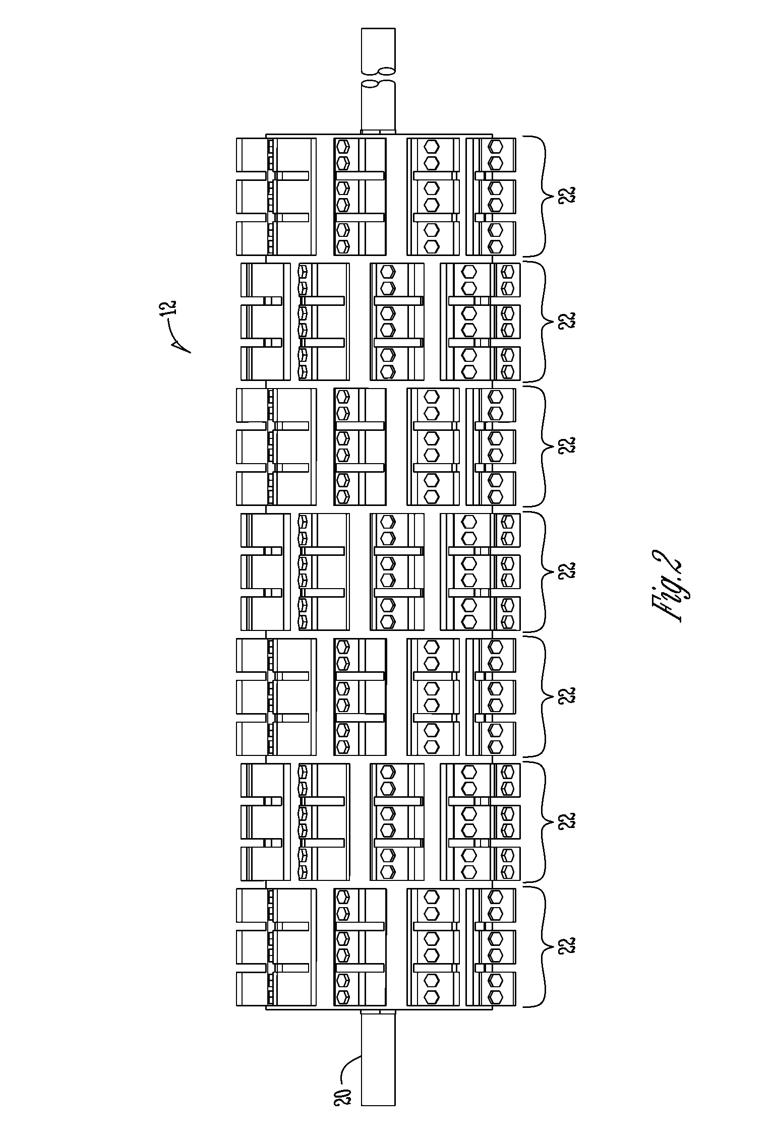 Double shear material chopper