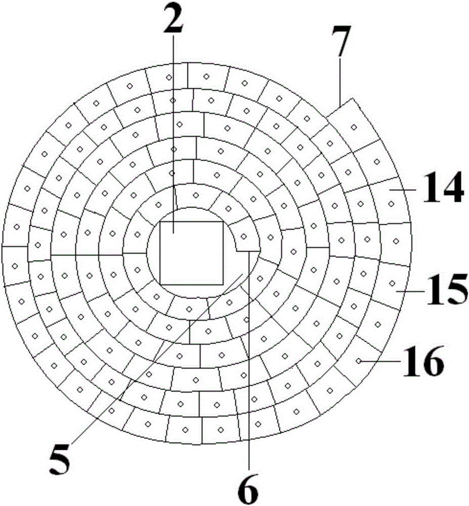 Stair-type cold stress processing spiral cabin for chickens