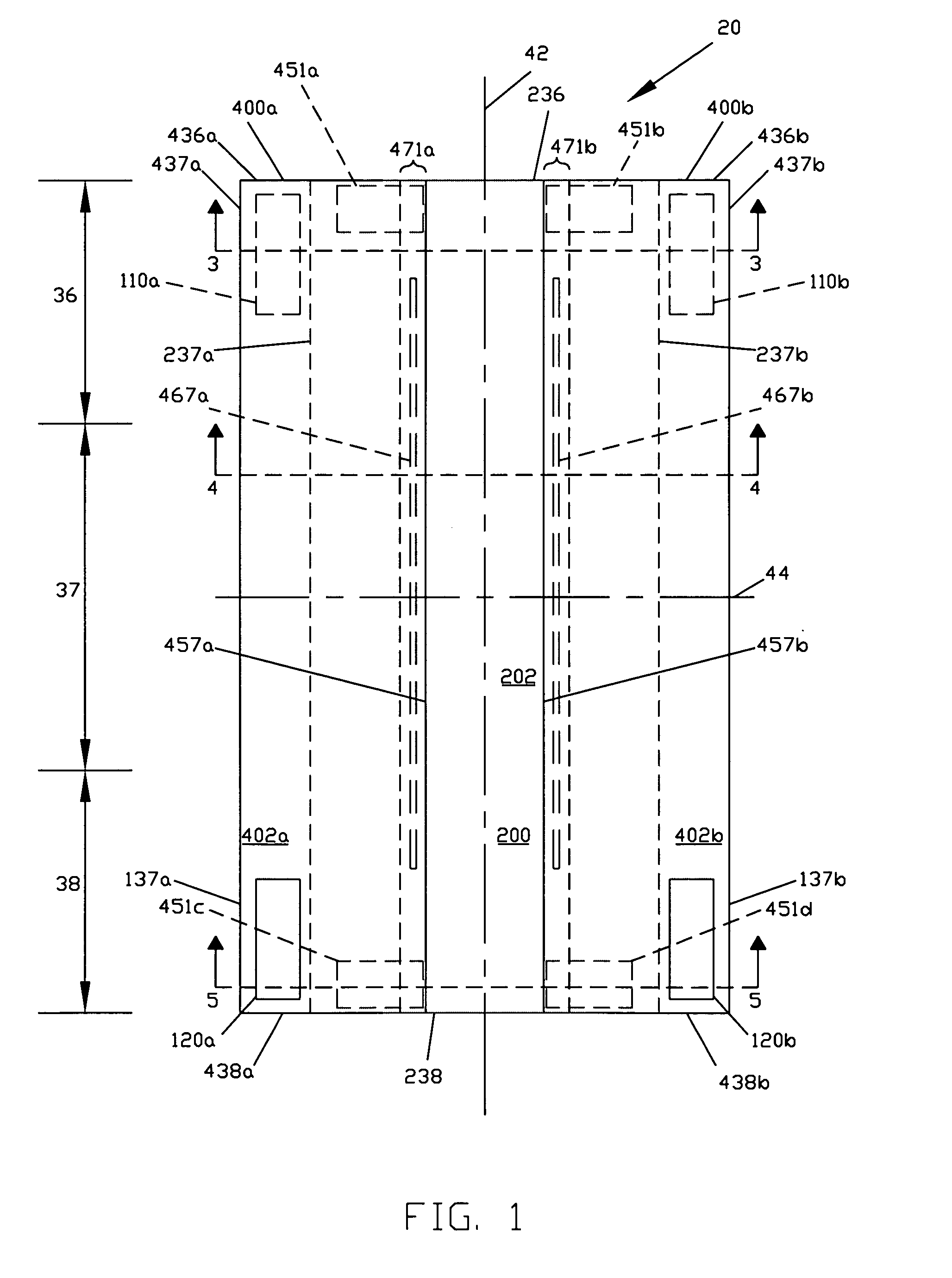 Disposable absorbent article having barrier cuff strips