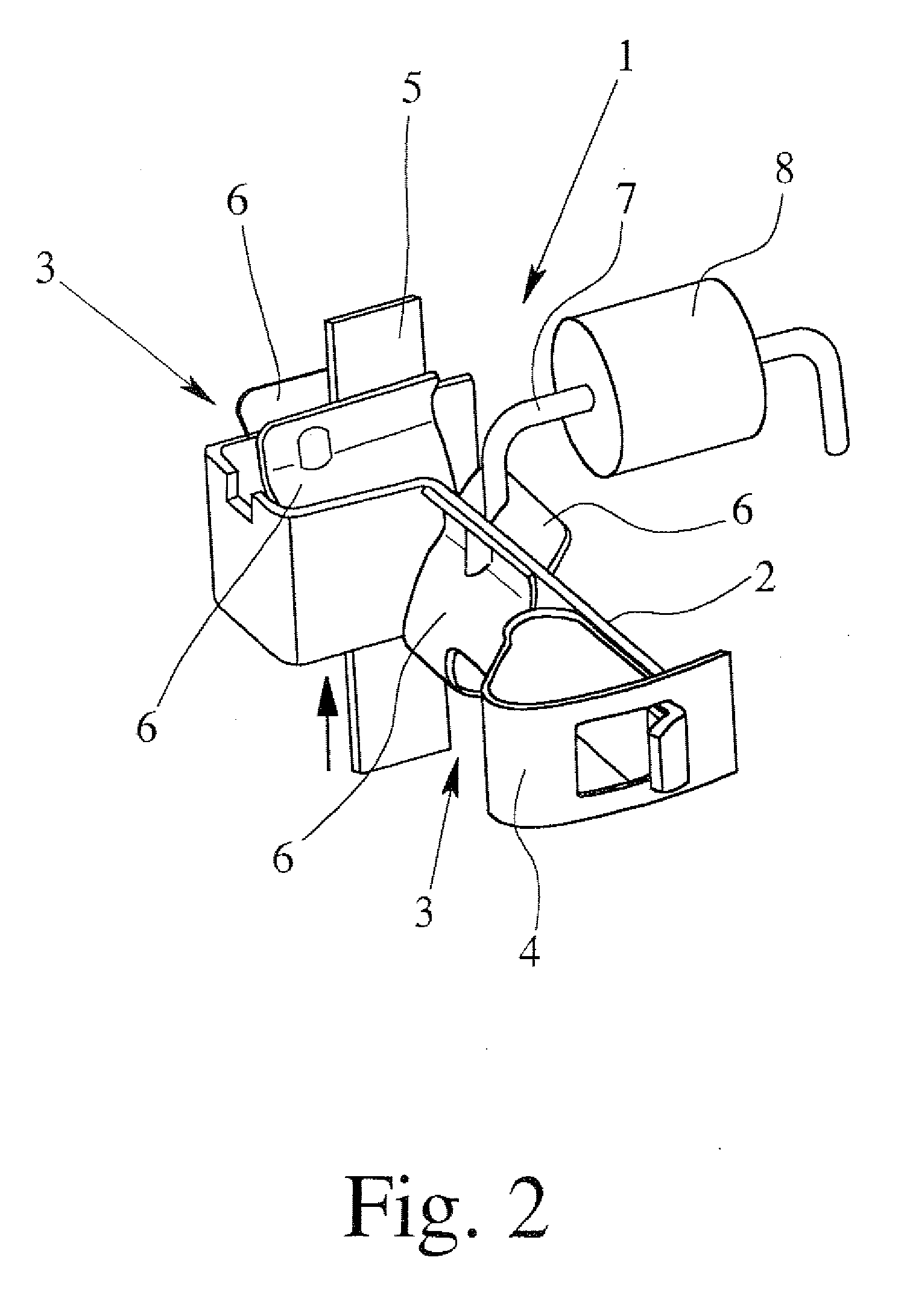 Electrical junction box for a solar cell module