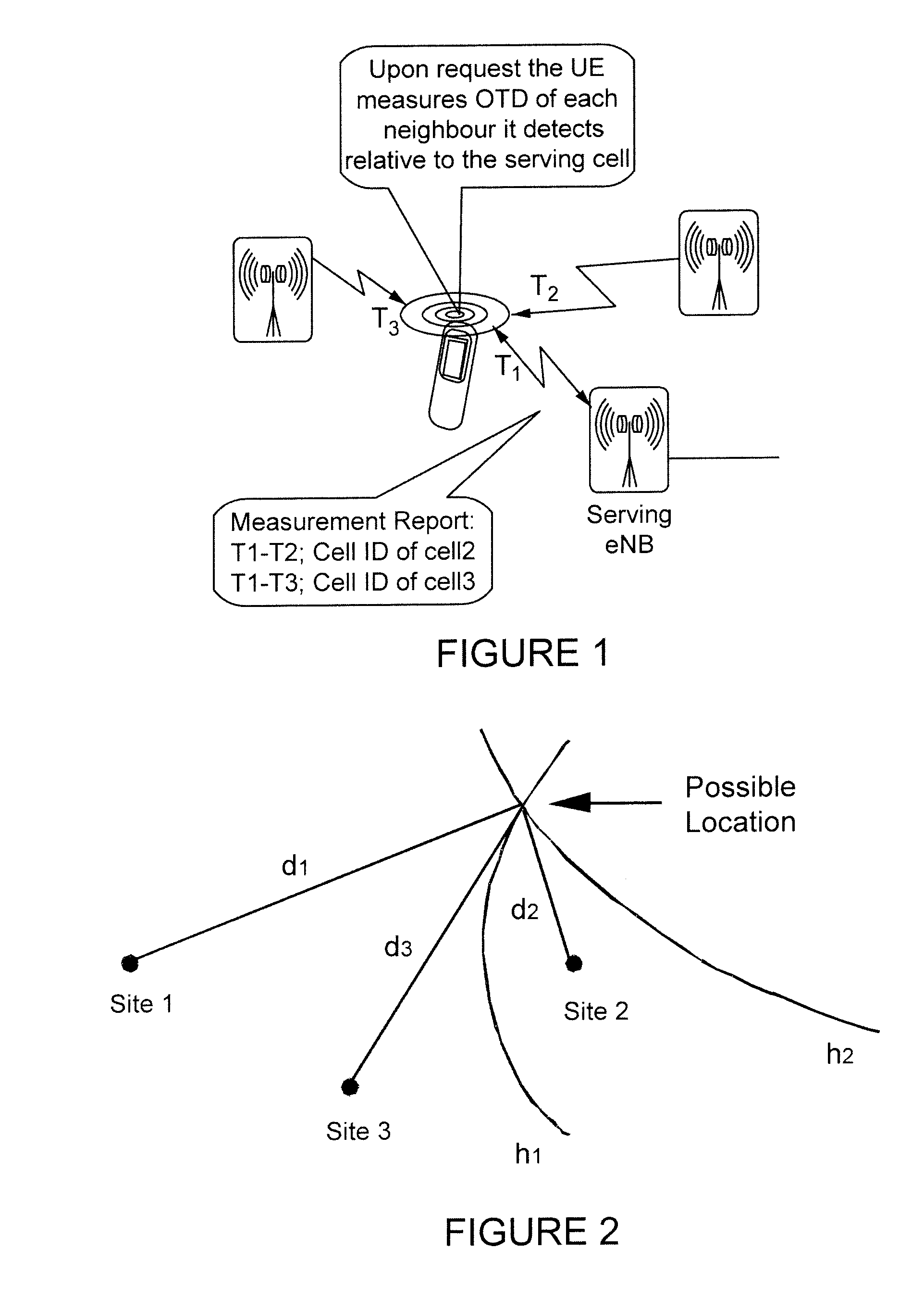 Method and apparatus for estimating a position of a node in a communications network