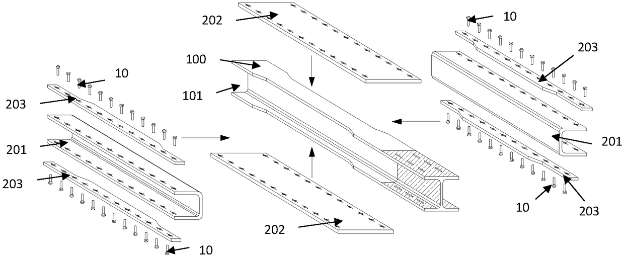 Friction-anti-buckling energy dissipation support