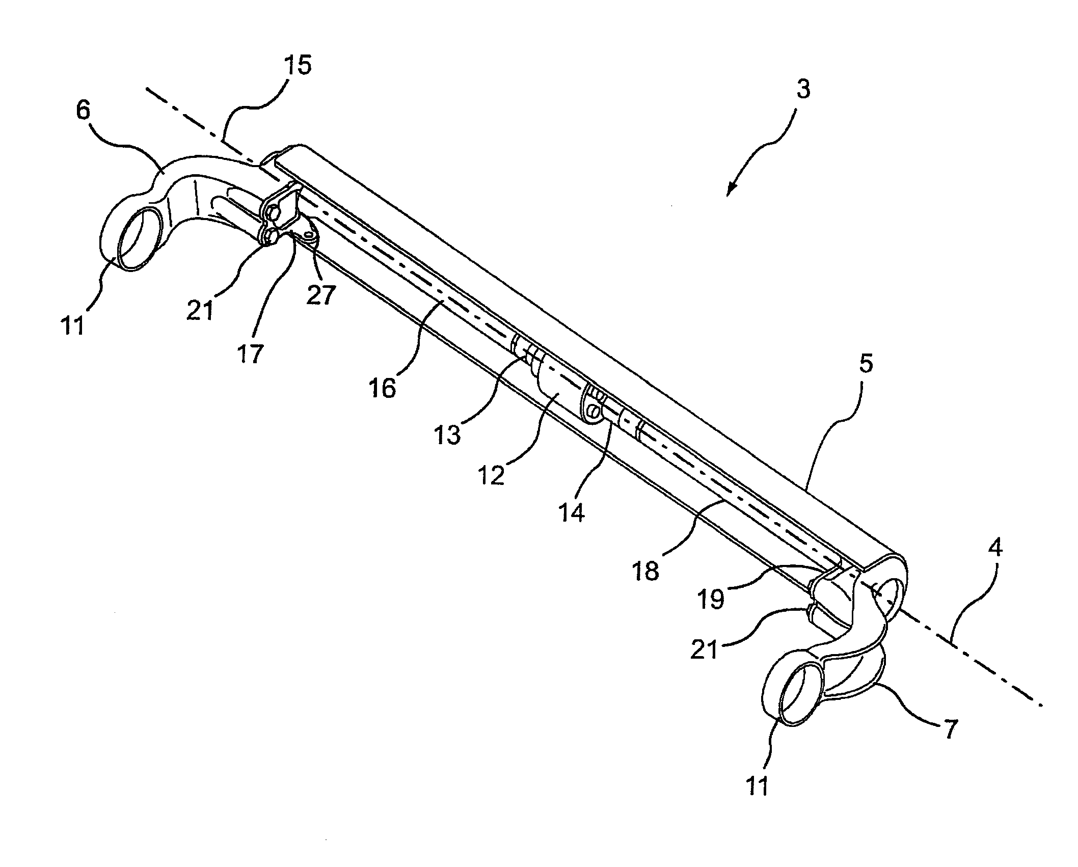 Stabilizer for a utility vehicle
