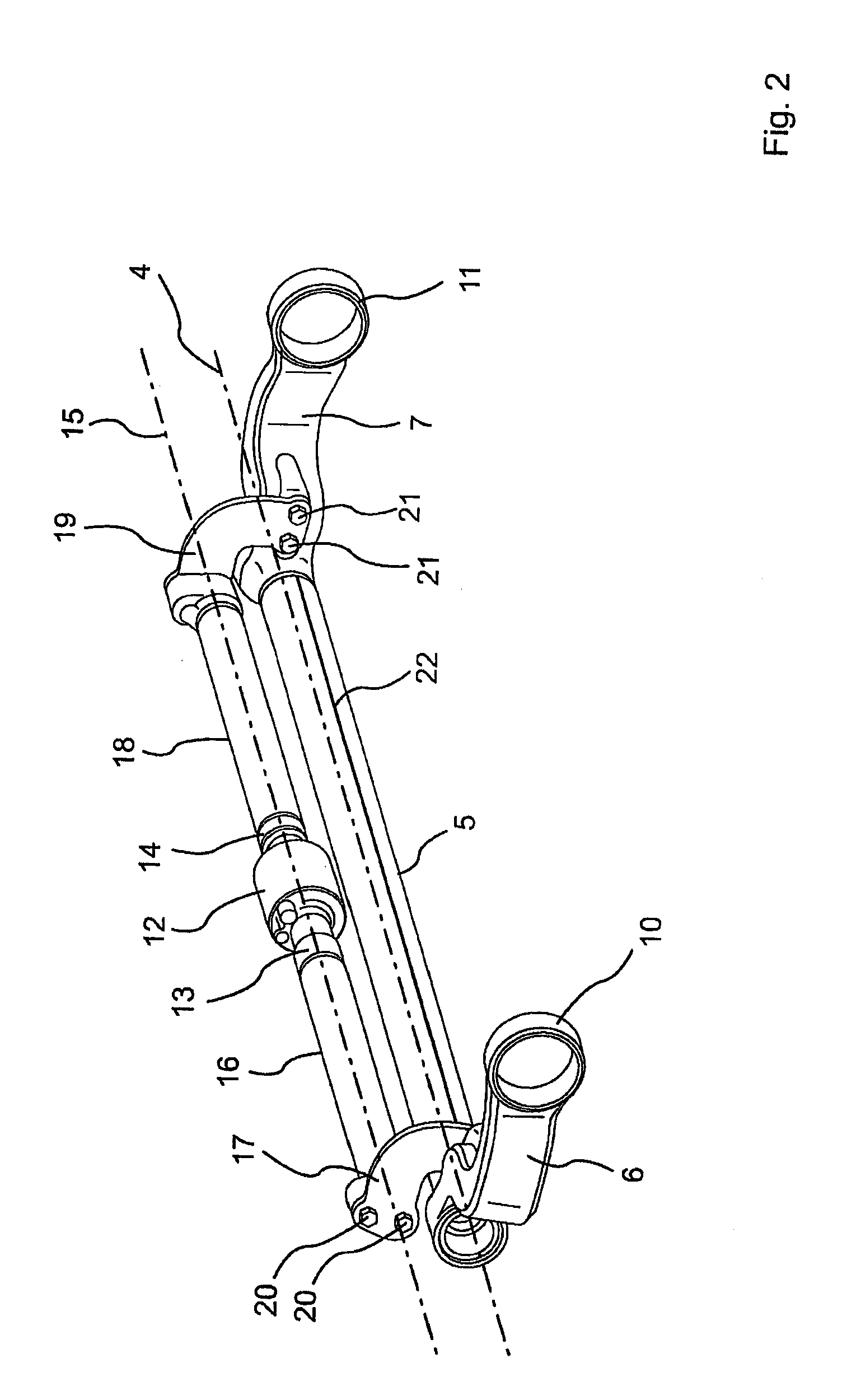 Stabilizer for a utility vehicle