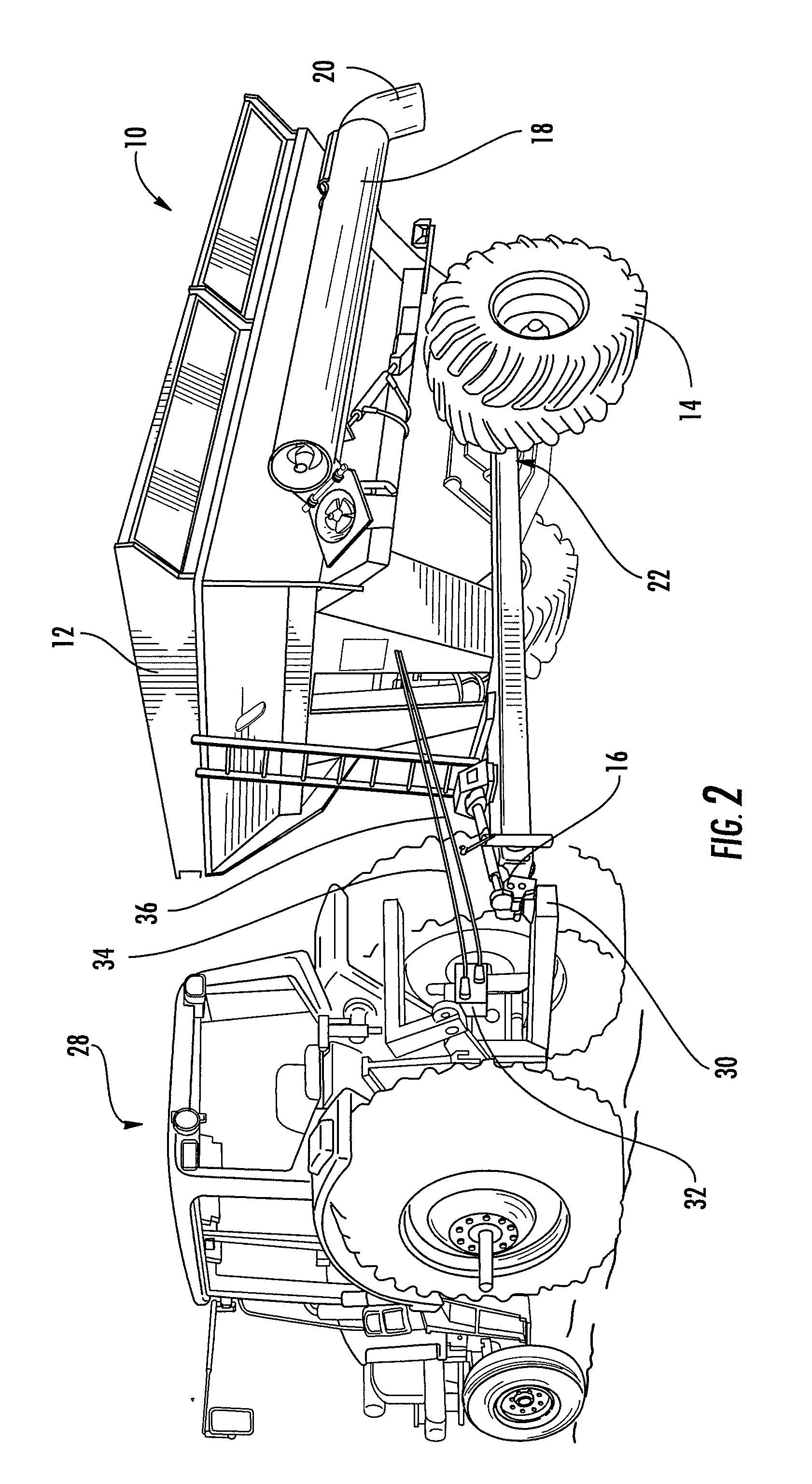 Hydraulic system having manifold with remote control for grain cart