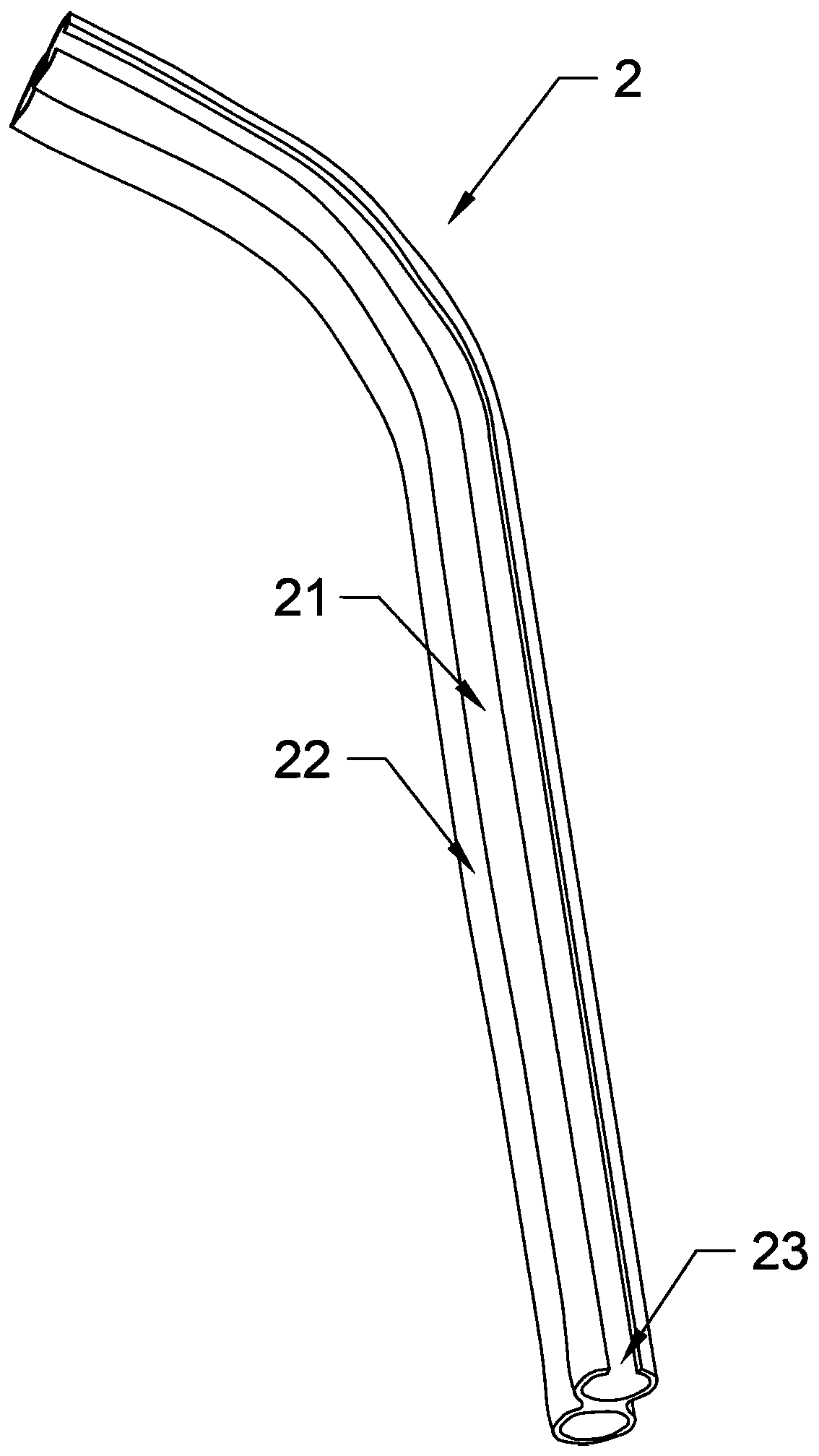 Introducer for fiber bronchoscope