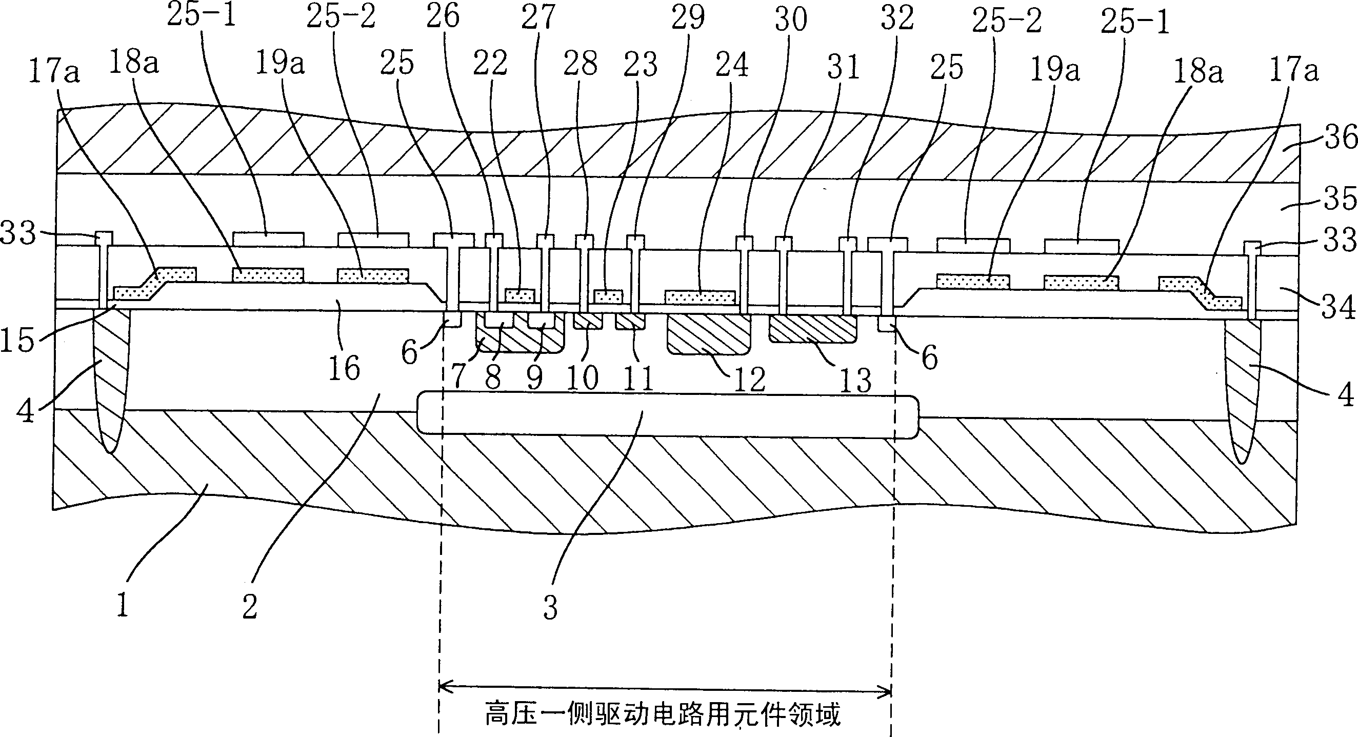 High-voltage-resistant semiconductor device
