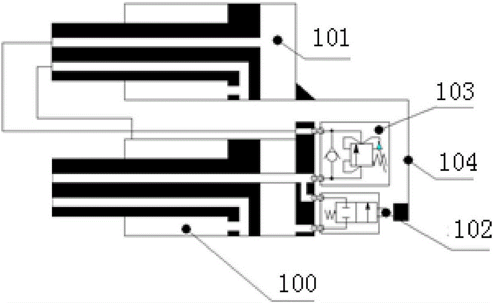 Multi-oil-cylinder sequential telescopic system and crane