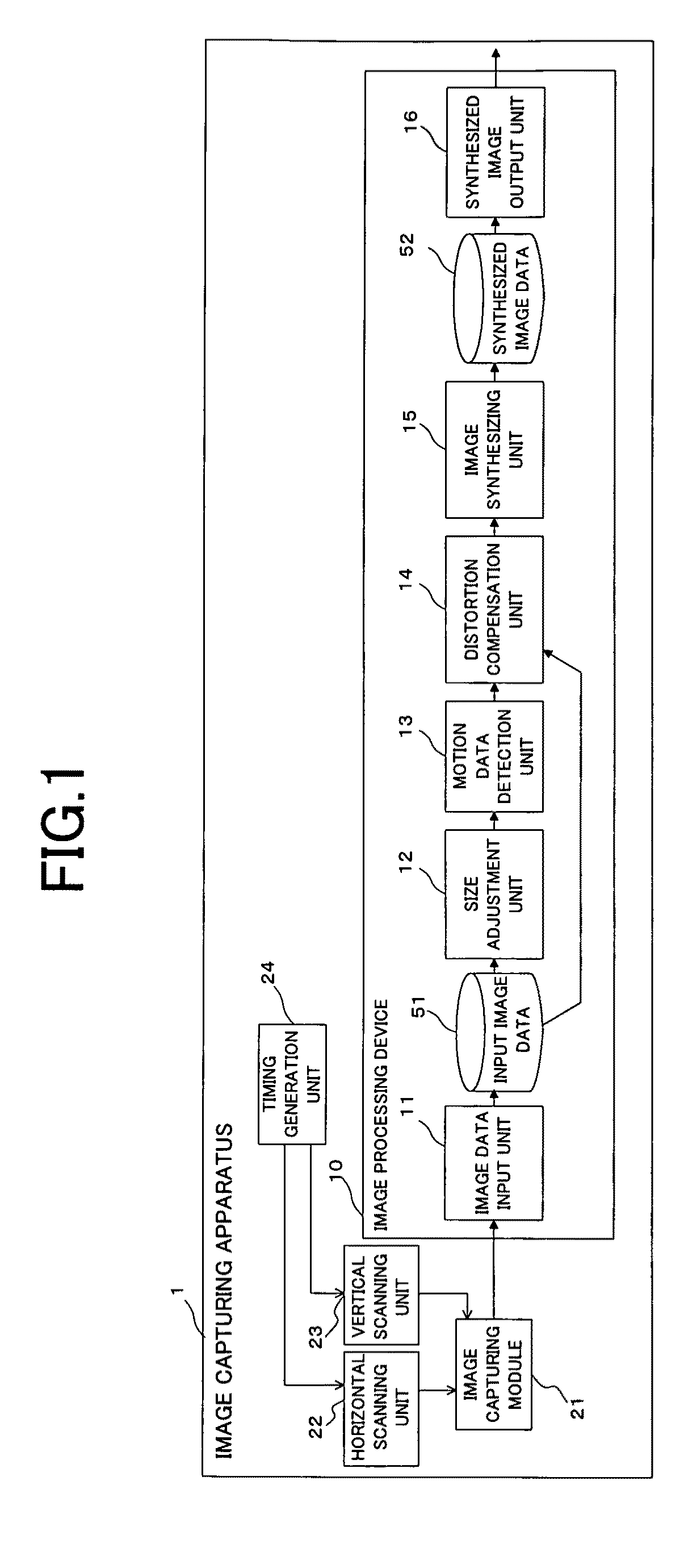 Method and apparatus for capturing an image