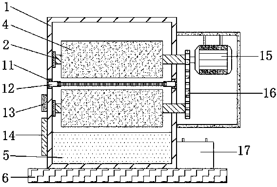 Polishing device for producing monocrystalline silicon slices