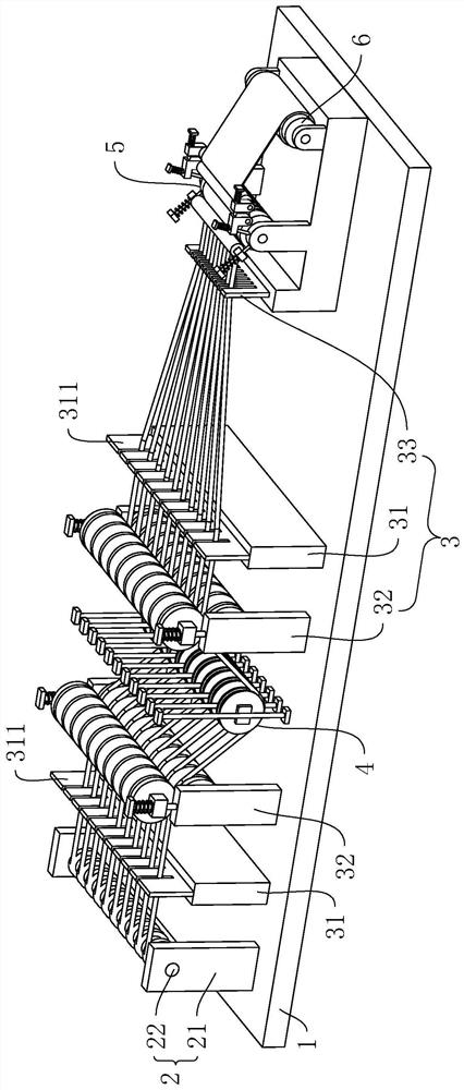 Yarn fusing and pressing machine