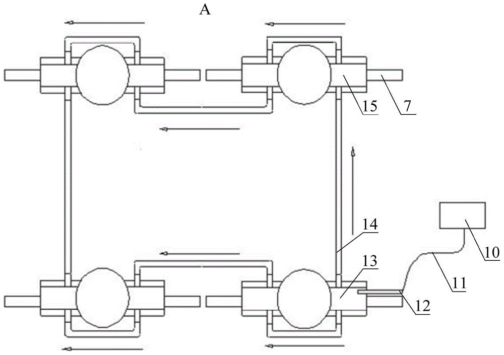 Self-stable combustion low-cost W flame boiler micro-oil ignition device