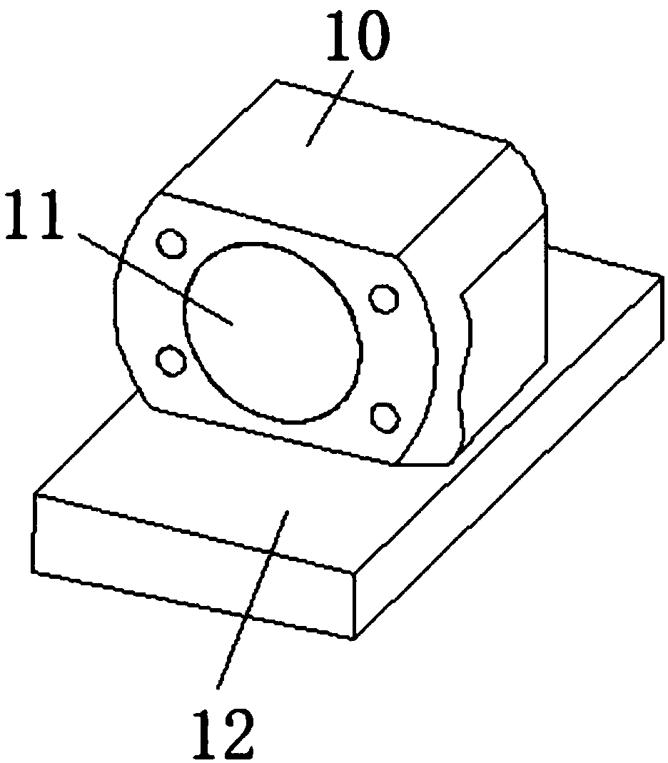 Screw rod transmission mechanism utilized in computer numerical control equipment
