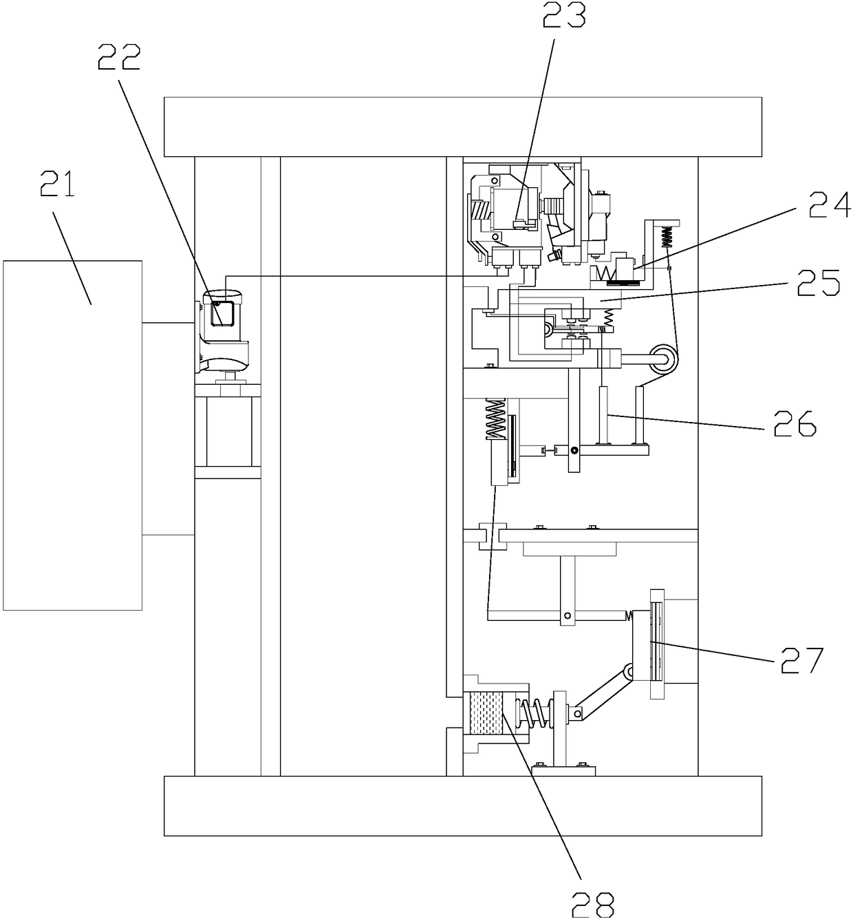 Sea water desalination device utilizing solar energy