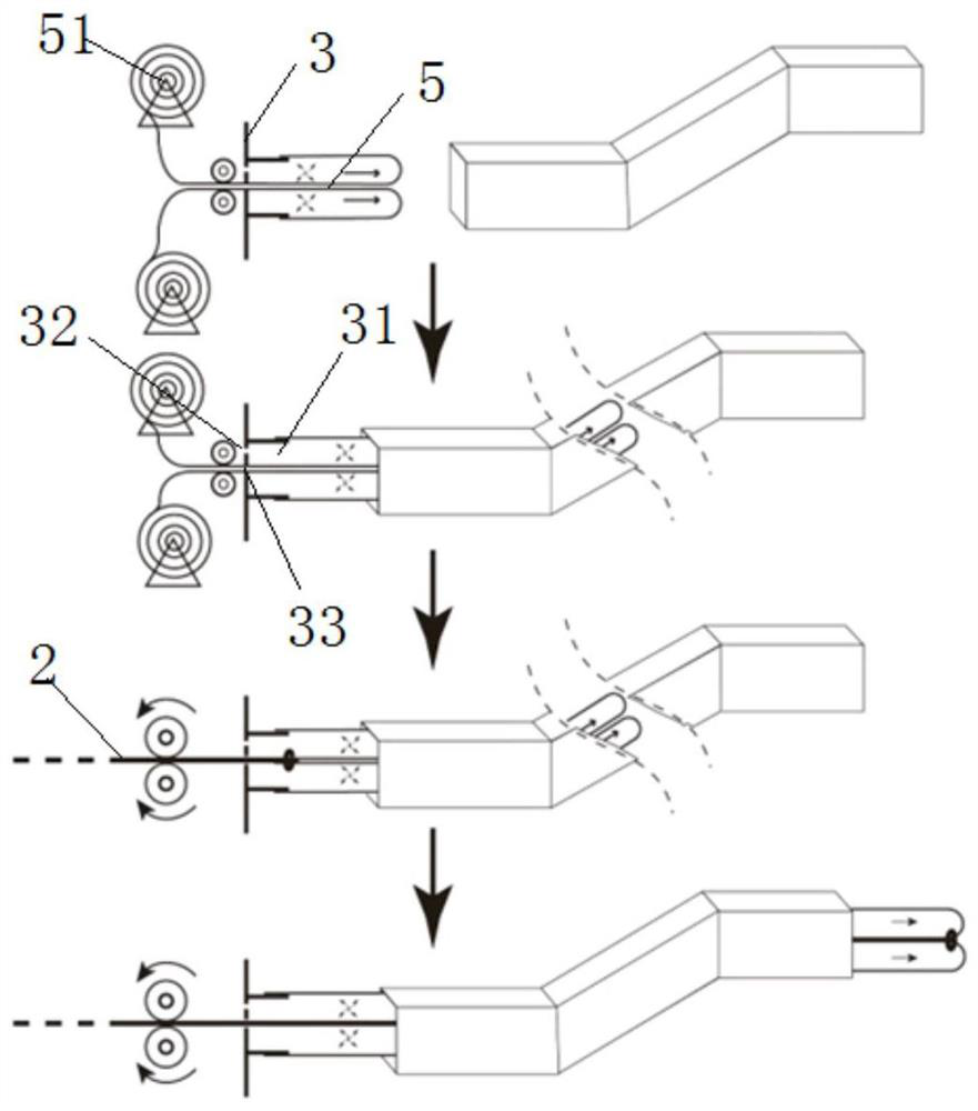 Method for conveying objects in pipeline