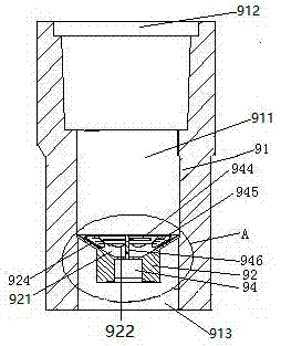 Rack of lead seal machine