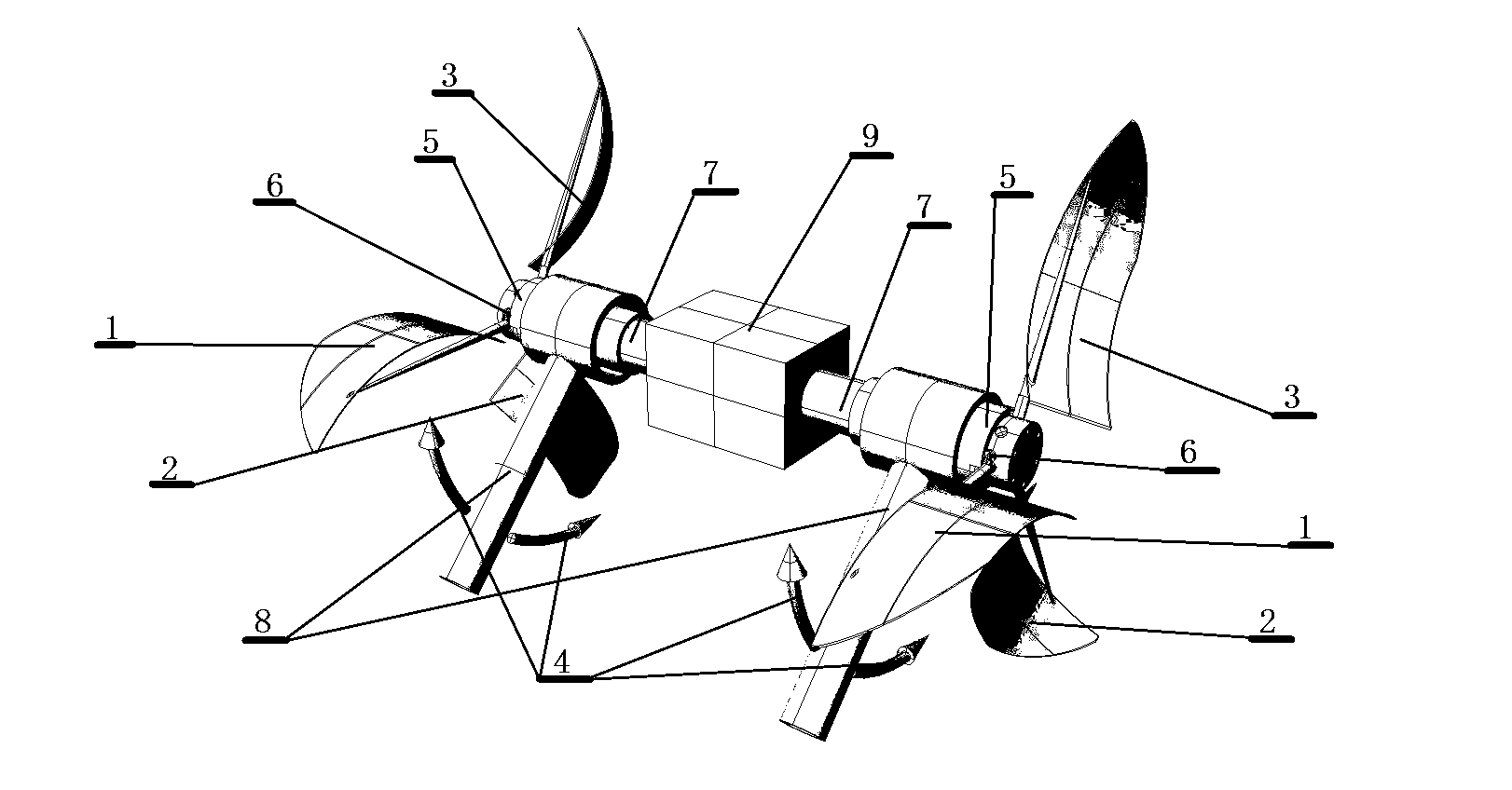 Continuous flapping-wing aircraft