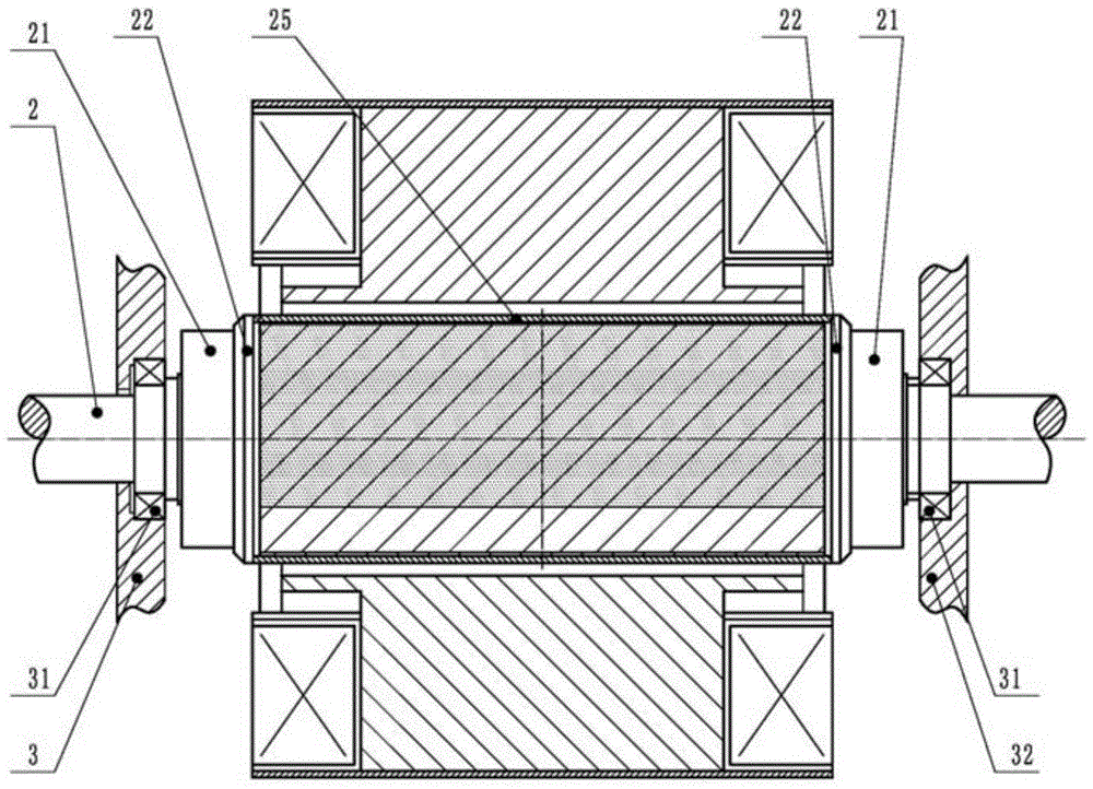 Pole iron drive device