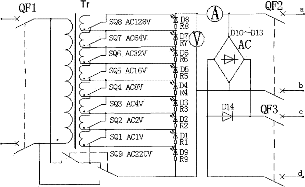 Voltage regulation device