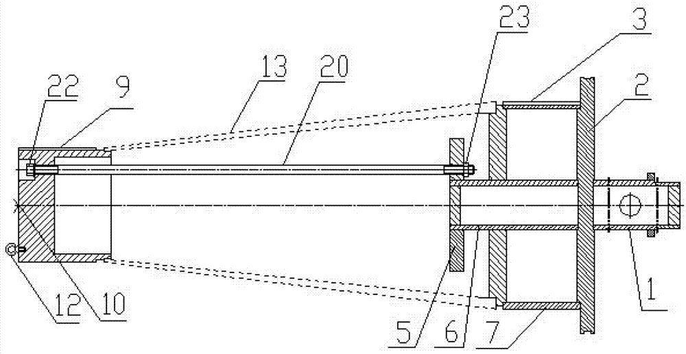 Turning method for winding heat-proof layer on metal shell cabin section and device thereof