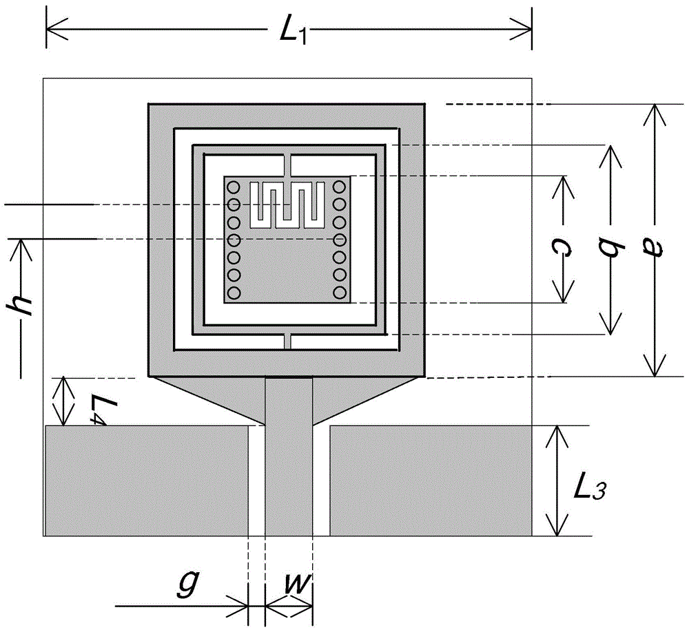 Tri-band antenna based on CSRR and LHTL