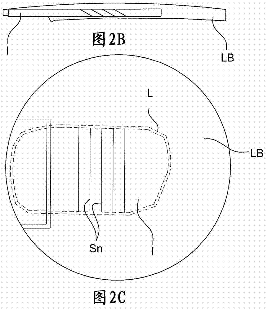 A method of manufacturing a lens for providing an optical display
