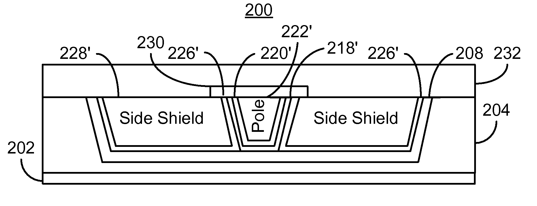Method for fabricating a magnetic recording transducer