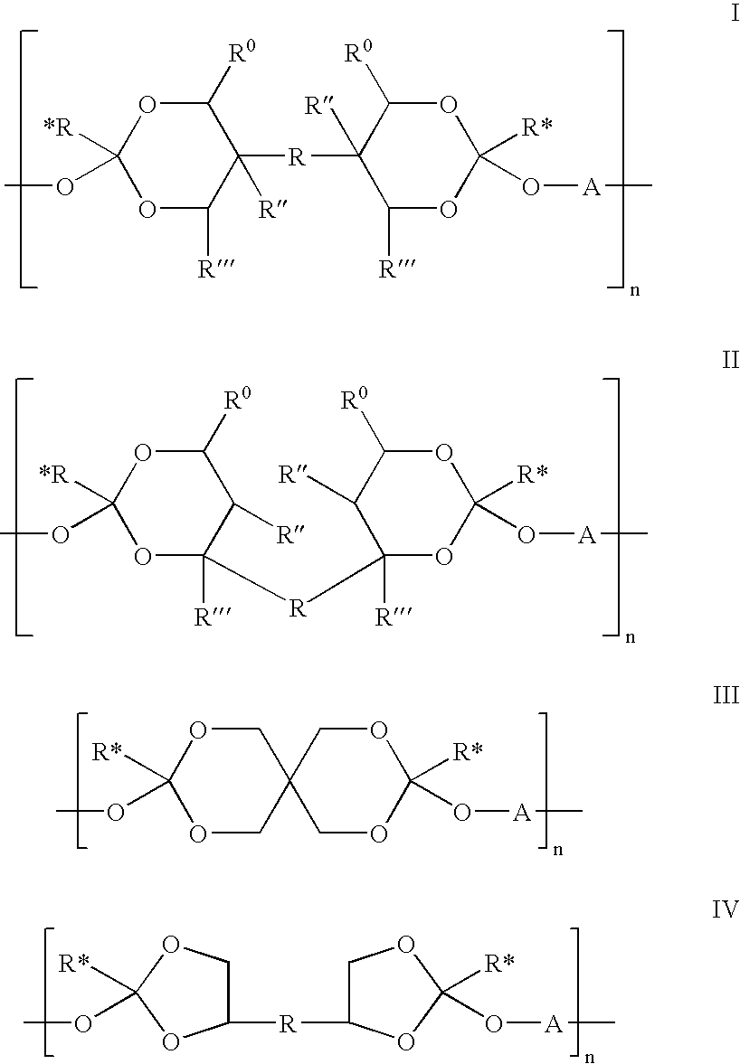 Base-stabilized polyorthoester formulations