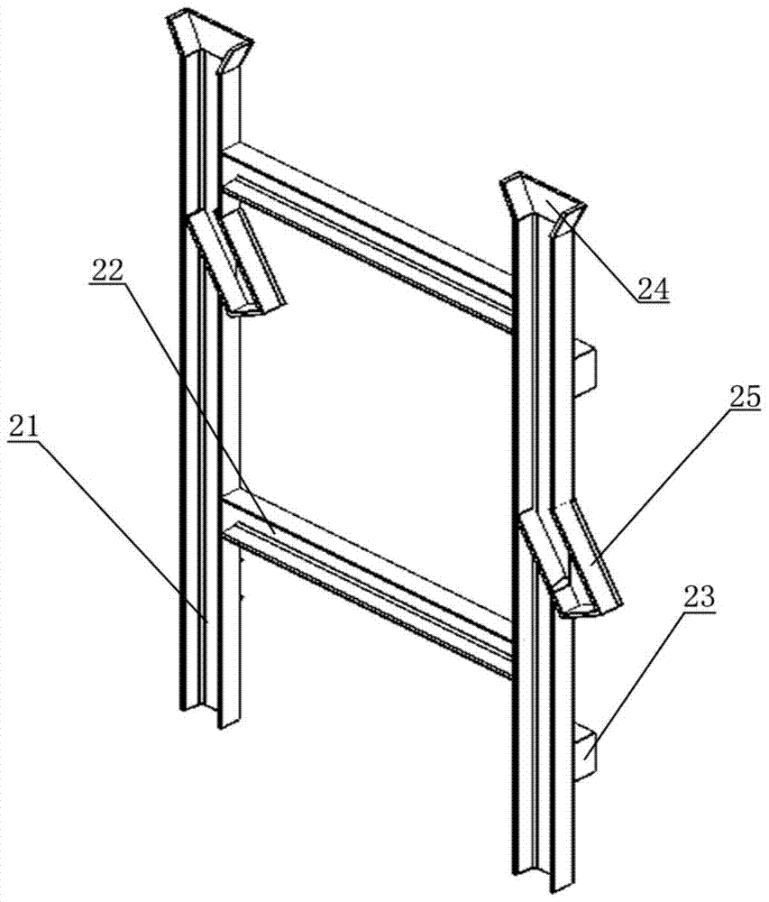 A converter heat treatment parts cooling device