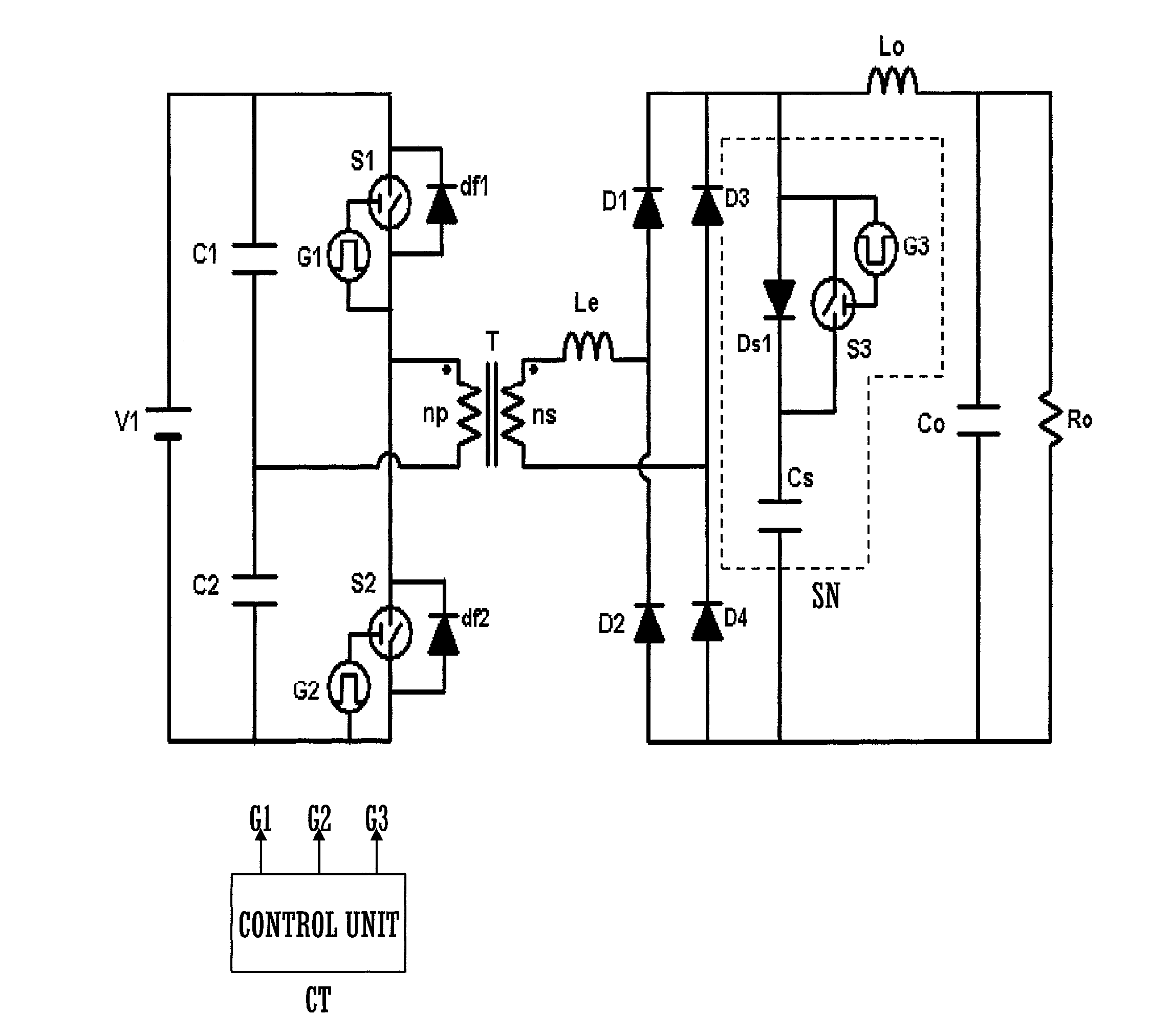 Dc-dc converter circuit