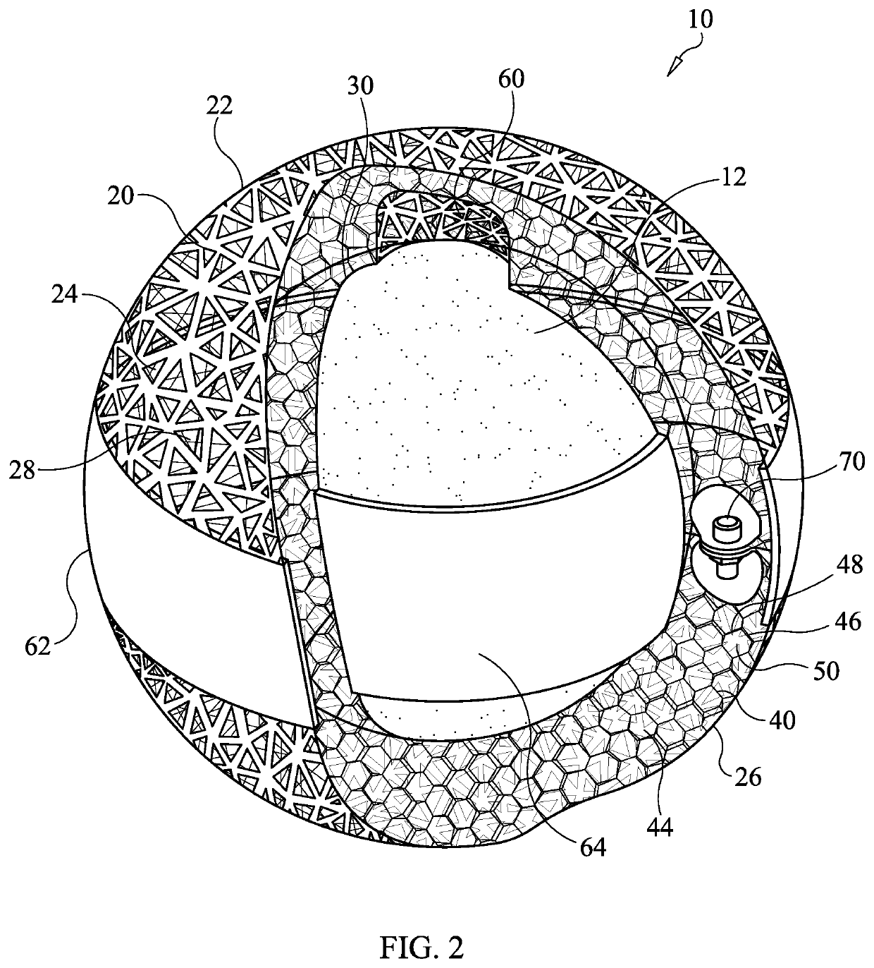 Surround for pipeline inspection equipment