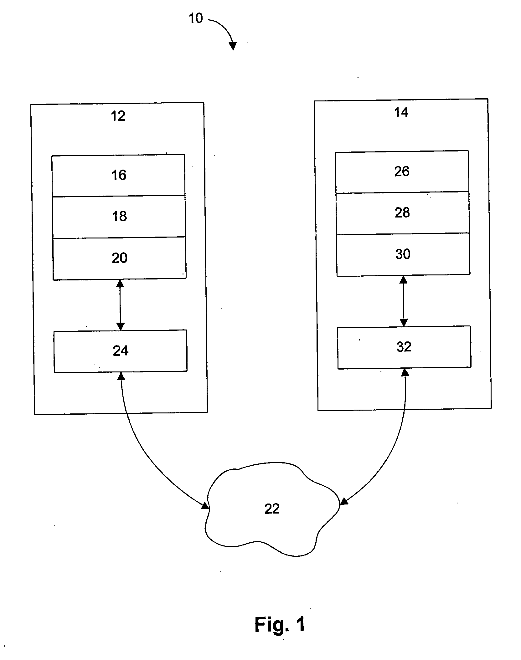 System and method for reliable packet data transport in a computer network
