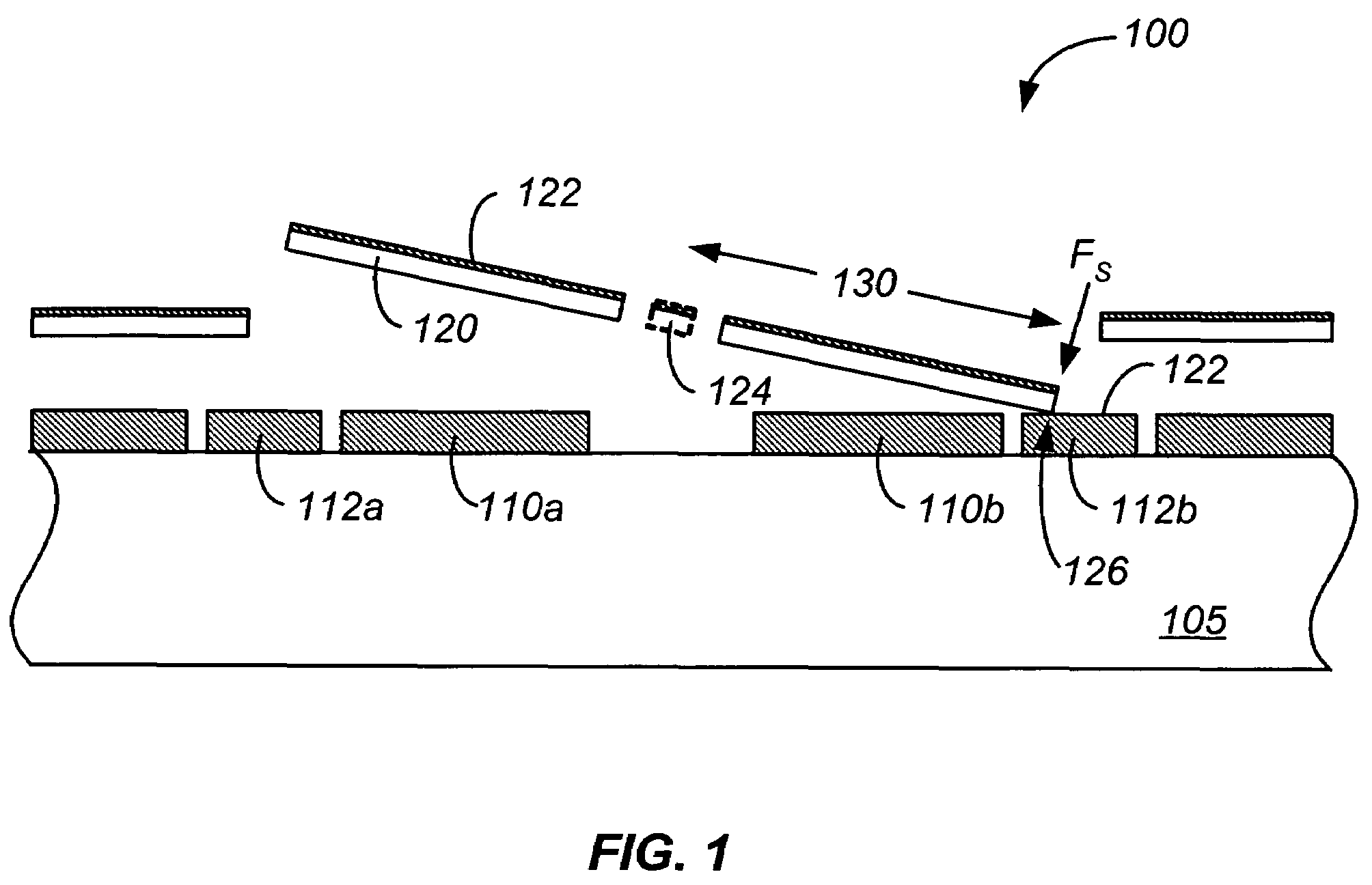 Method and structure for reducing parasitic influences of deflection devices on spatial light modulators