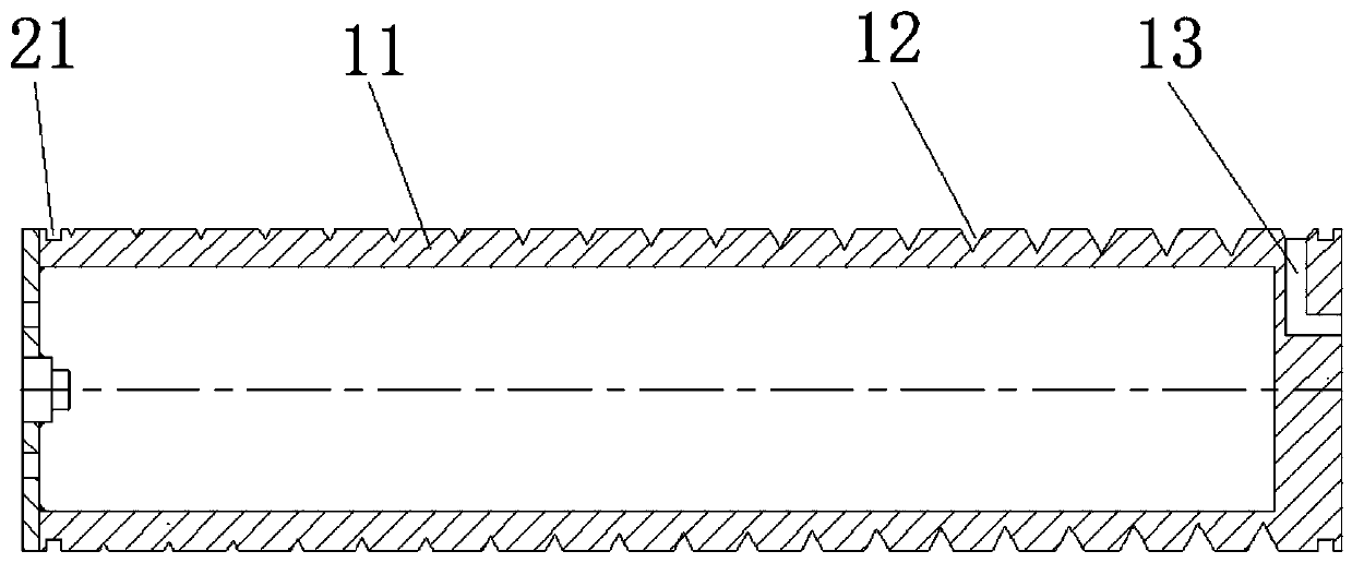 Continuous pressure variable sampling device and method for a helical mass spectrometer