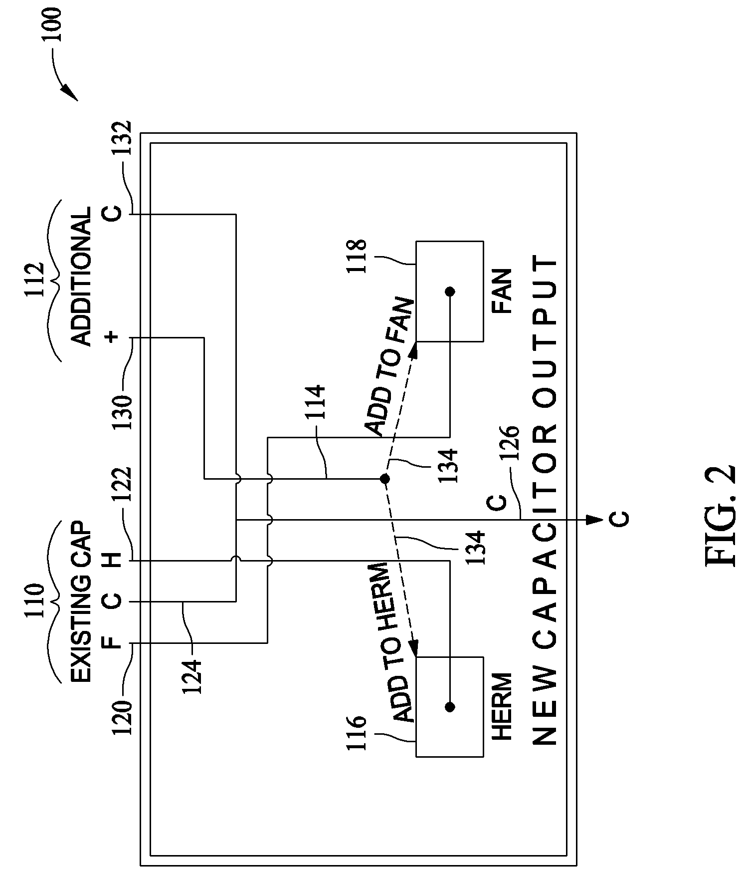 Methods and apparatus for coupling capacitors