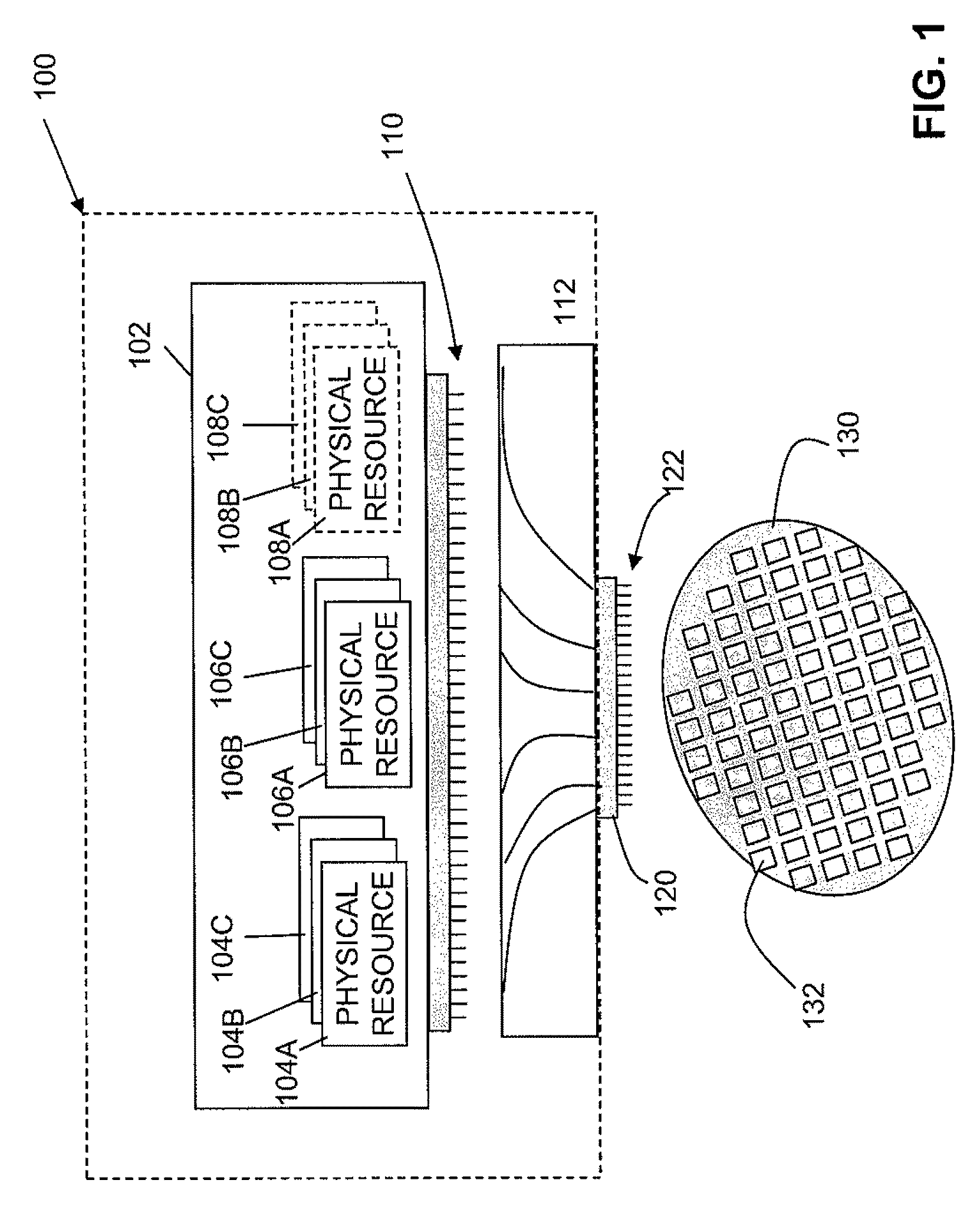 System for concurrent test of semiconductor devices