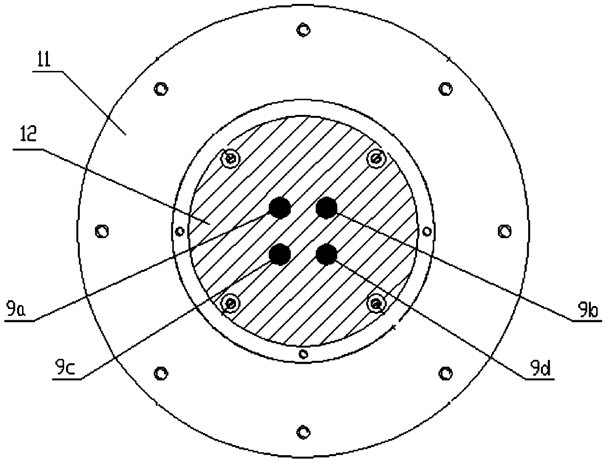A c-band pattern-forming coupled thermal antenna