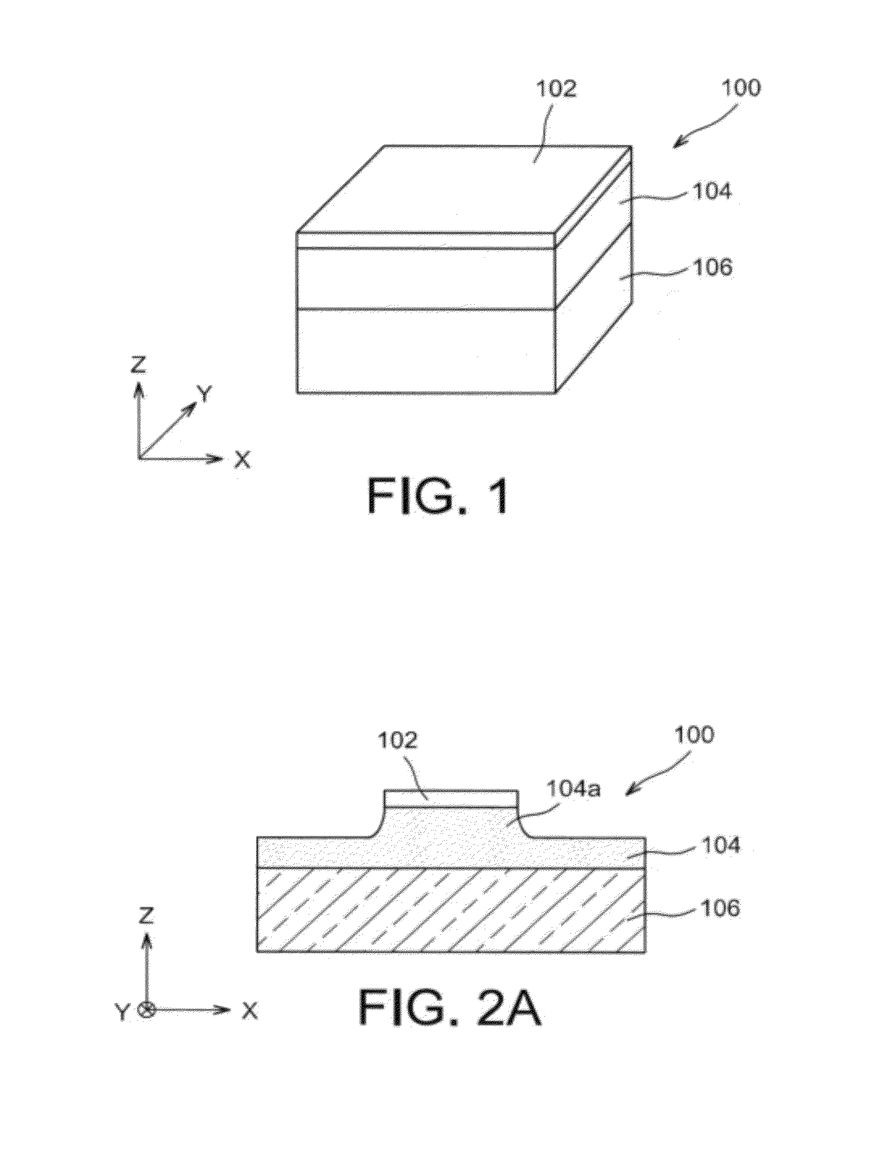 Method for making semi-conductor nanocrystals oriented along a predefined direction