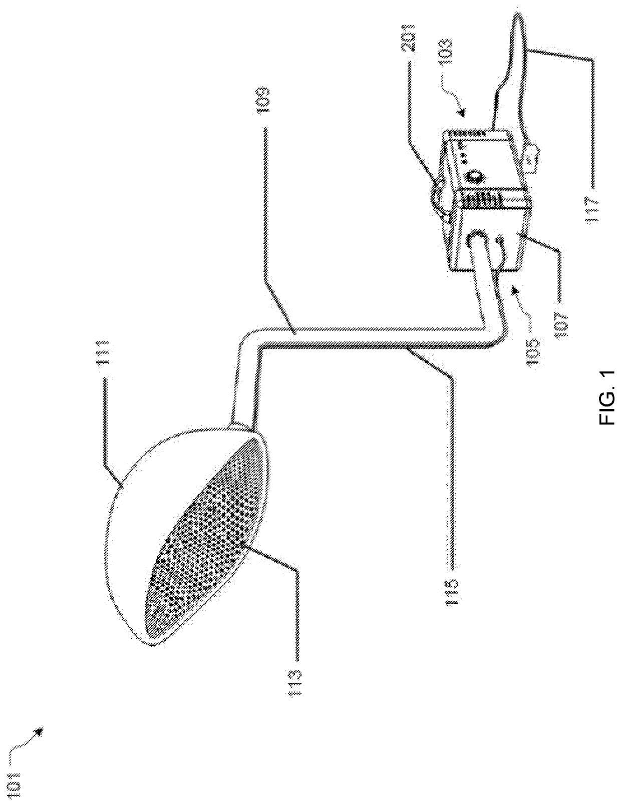 Laser hair treatment system