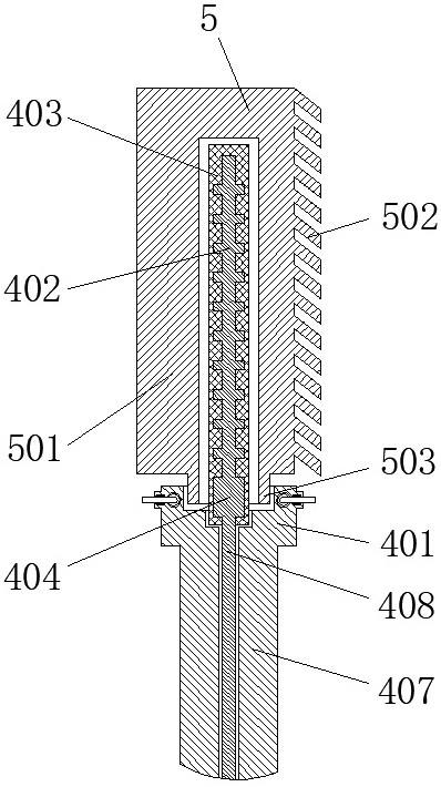 An aluminum alloy door and window corner strength testing machine