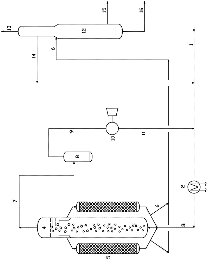 A kind of solid acid catalyzed alkylation method