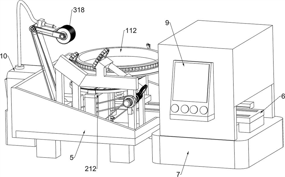 A battery slurry solid content testing device