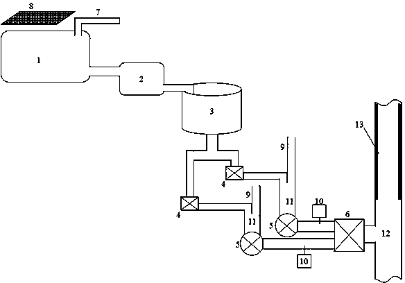 Low-abrasion slurry pipeline conveying system and method