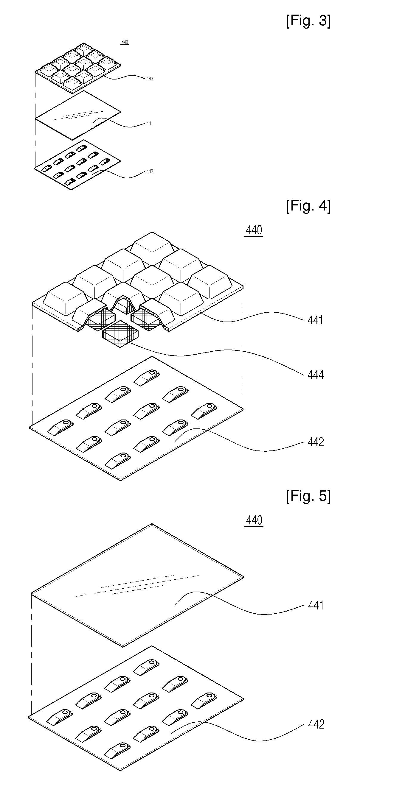 Method for configurating keypad of terminal and the terminal and system including the terminal and the keypad capable of reconfiguration