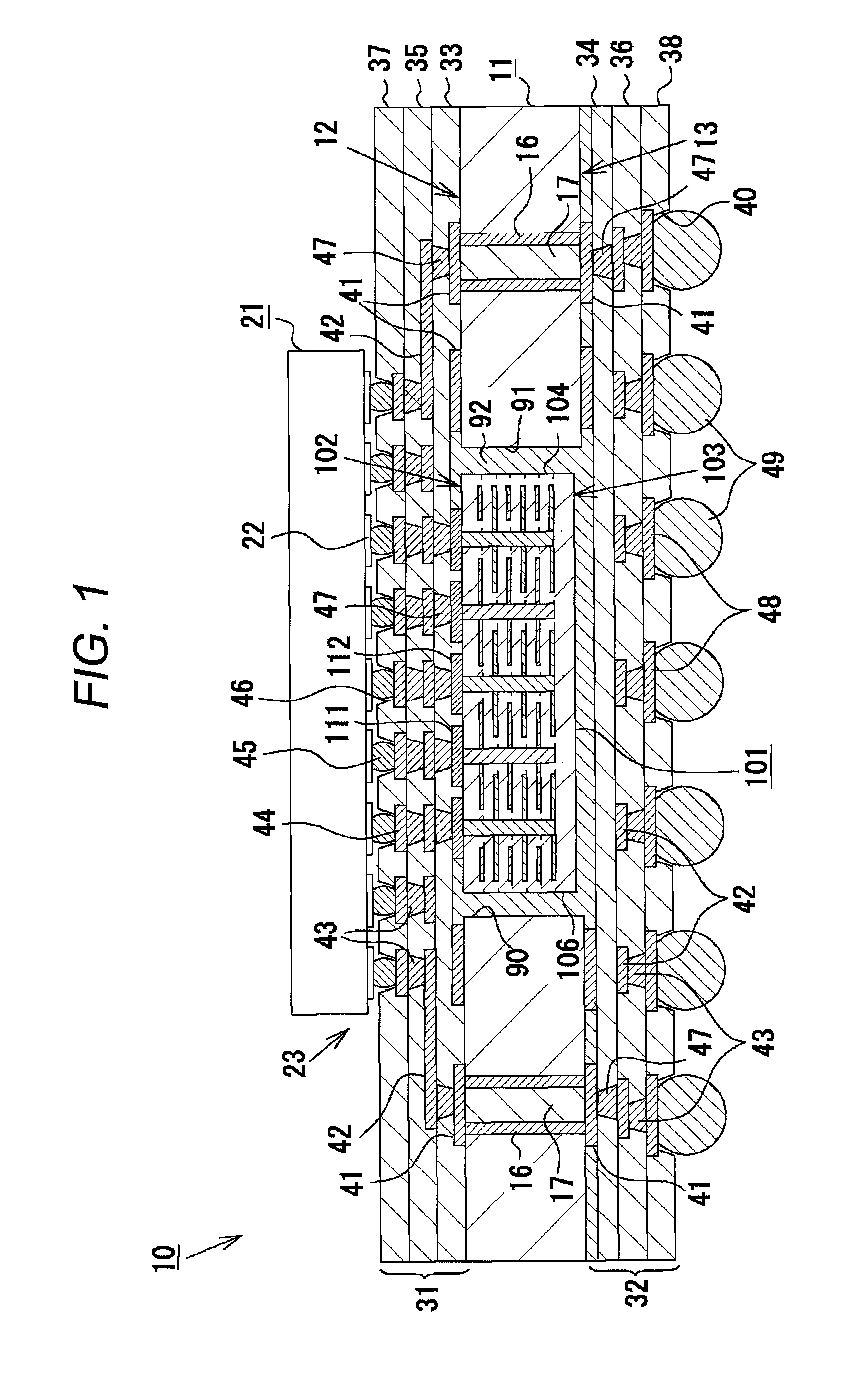 Component built-in wiring substrate and manufacturing method thereof